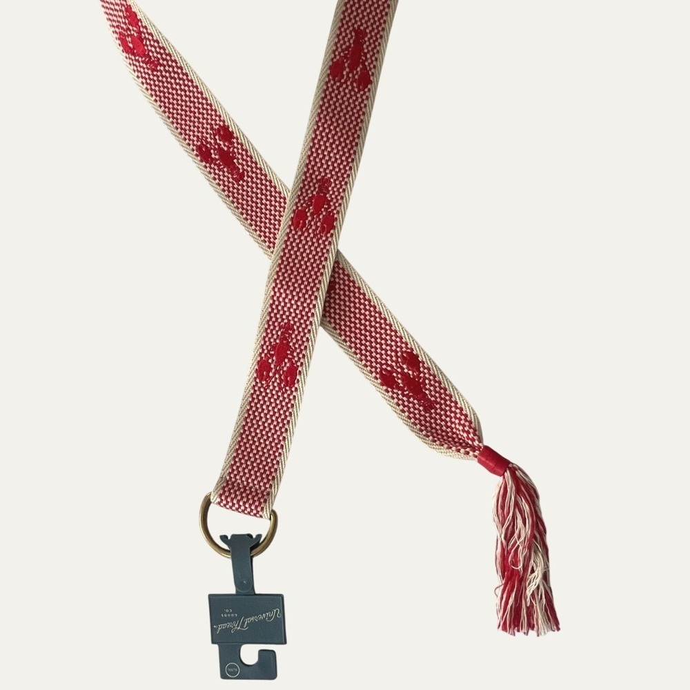 Universal Thread Woven Embroidered Lobster Tassel D Ring Belt Womens XL NWT - Picture 6 of 13